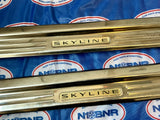 R33 Skyline Optional Chrome Door Sills