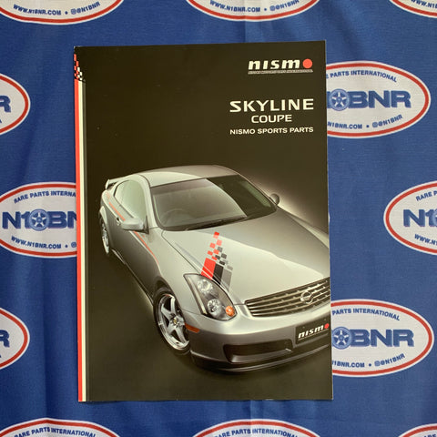 Skyline Coupe Nismo Parts Brochure