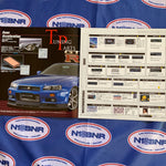 R34 Optional Parts Fold out Catalog