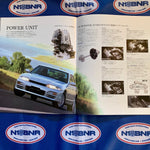 R33 Skyline 4 Door Sedan Sales Brochure